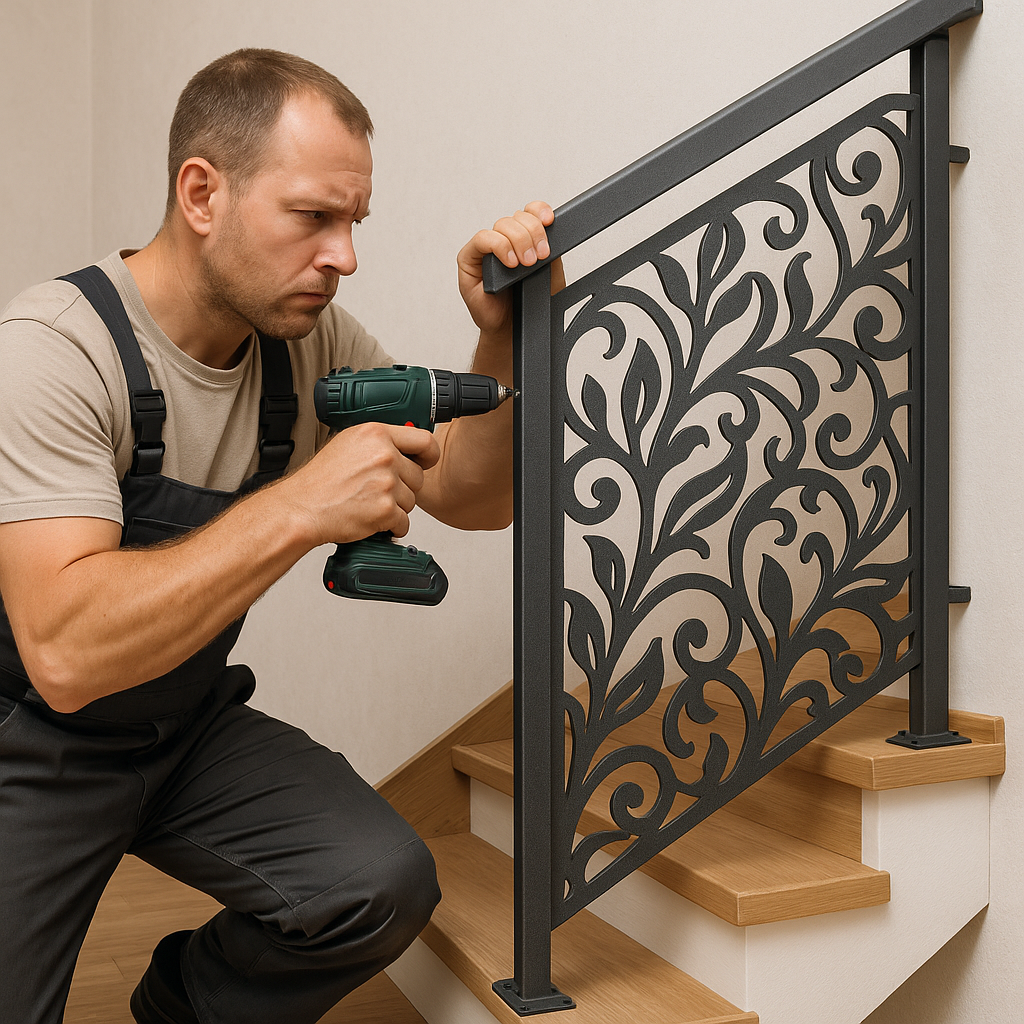 Montaj Balustradă Metalică | Inox, Fier, Industrial - TarguldeMesteri.ro