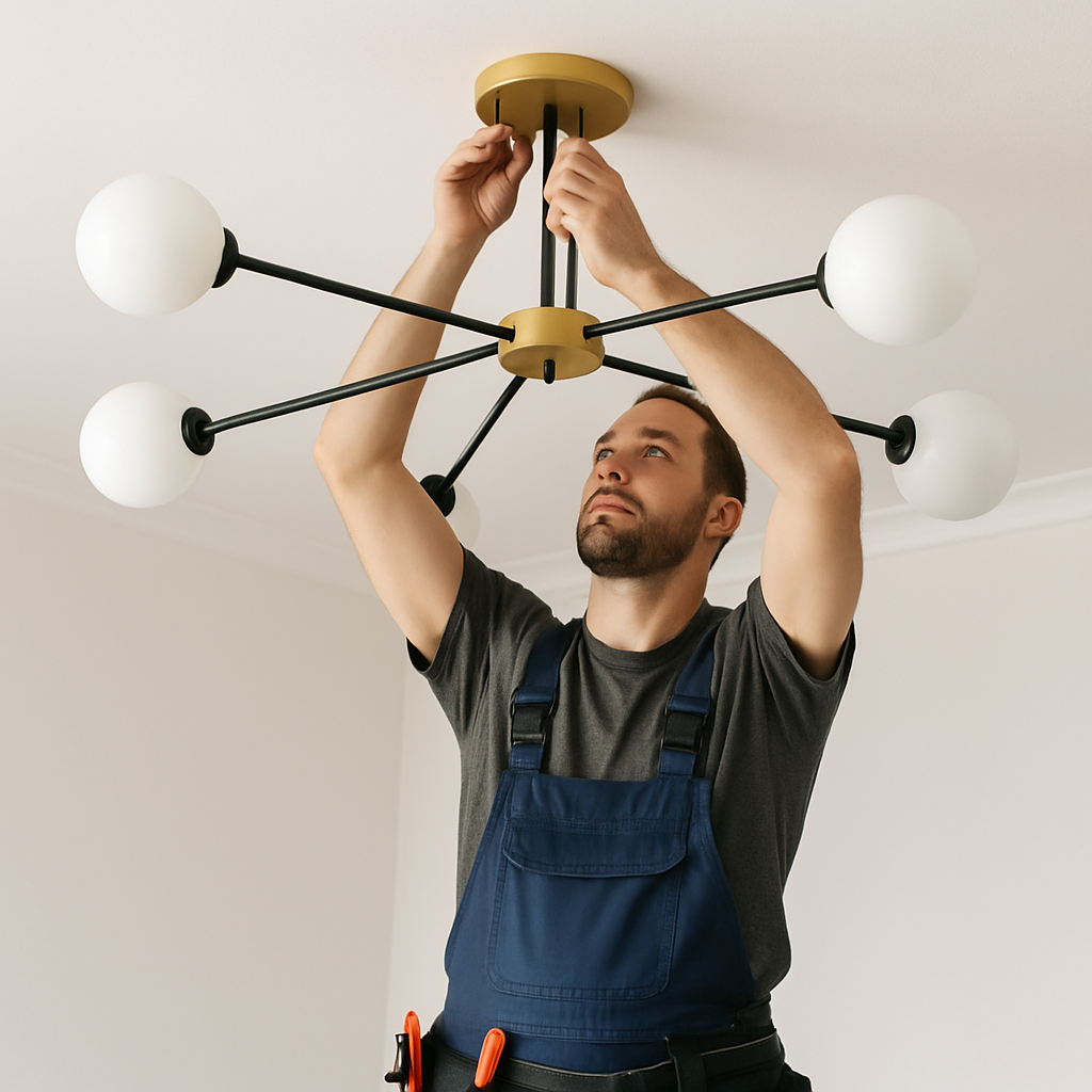 Montaj și instalare lustre