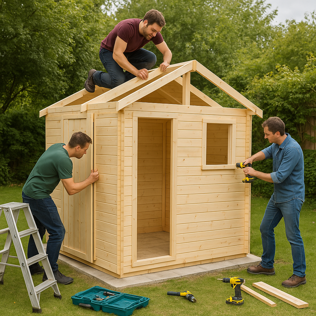Montaj Căsuțe de Grădină Dedeman, Leroy Merlin, Hornbach - TarguldeMesteri.ro